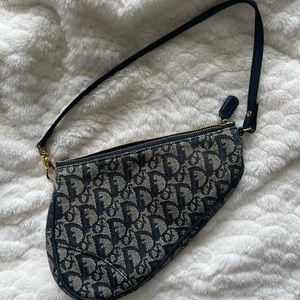 Vintage Dior Saddle Bag - Authentic